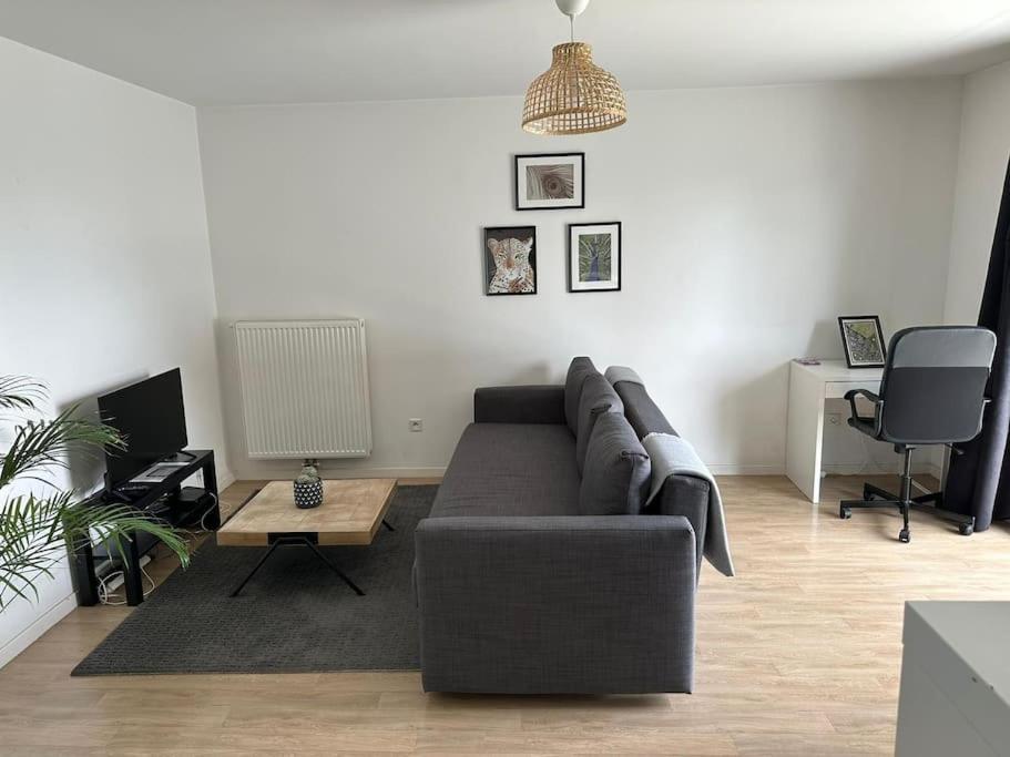 Appartement Proche Chu Avec Balcon Et Parking Lille Exterior foto